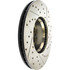 127.35008R by CENTRIC - Slotted Drilled Rotor