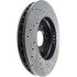 127.35019R by CENTRIC - Slotted Drilled Rotor