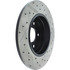 127.35034R by CENTRIC - Slotted Drilled Rotor