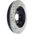 127.35036L by CENTRIC - Slotted Drilled Rotor