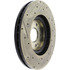 127.35046L by CENTRIC - Slotted Drilled Rotor
