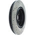 127.35048R by CENTRIC - Slotted Drilled Rotor
