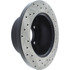 127.35070R by CENTRIC - Slotted Drilled Rotor