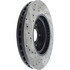 127.35089L by CENTRIC - Slotted Drilled Rotor