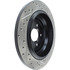 127.35090R by CENTRIC - Slotted Drilled Rotor
