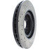 127.35091R by CENTRIC - Slotted Drilled Rotor