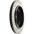 127.35092L by CENTRIC - Slotted Drilled Rotor