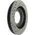 127.37020L by CENTRIC - Slotted Drilled Rotor