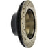 Centric 127.37023CL Disc Brake Rotor Sportstop Cryo Drilled & Slotted Rotor, Left