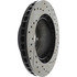 127.37025R by CENTRIC - Slotted Drilled Rotor