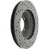 127.37030R by CENTRIC - Slotted Drilled Rotor