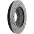 127.37030L by CENTRIC - Slotted Drilled Rotor