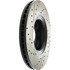 127.38017L by CENTRIC - Slotted Drilled Rotor