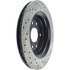 127.38019R by CENTRIC - Slotted Drilled Rotor