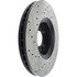 127.38020L by CENTRIC - Slotted Drilled Rotor