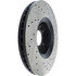 127.38020R by CENTRIC - Slotted Drilled Rotor