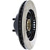 Centric 126.61002CSR Disc Brake Rotor and Hub Assembly Cryo Sport Slotted Rotor, Right