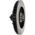 Centric 126.61026CSR Disc Brake Rotor and Hub Assembly Cryo Sport Slotted Rotor, Right