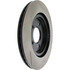 Centric 126.61087CSR Disc Brake Rotor Cryo Sport Slotted Rotor, Right