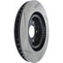 Centric 126.61098CSL Disc Brake Rotor Cryo Sport Slotted Rotor, Left