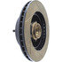 Centric 126.62000CSR Disc Brake Rotor and Hub Assembly Cryo Sport Slotted Rotor, Right