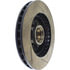 Centric 126.62015CSR Disc Brake Rotor and Hub Assembly Cryo Sport Slotted Rotor, Right