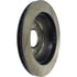 Centric 126.62020CSR Disc Brake Rotor Cryo Sport Slotted Rotor, Right