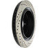 127.65135R by CENTRIC - Slotted Drilled Rotor