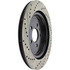 127.65137L by CENTRIC - Slotted Drilled Rotor