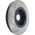 Centric 127.65146L Disc Brake Rotor Sport Drilled & Slotted Rotor, Left