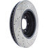 127.65093R by CENTRIC - Slotted Drilled Rotor