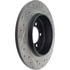 Centric 127.65094CR Disc Brake Rotor Sportstop Cryo Drilled & Slotted Rotor, Right