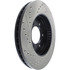 127.65097L by CENTRIC - Slotted Drilled Rotor