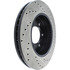 127.65100R by CENTRIC - Slotted Drilled Rotor