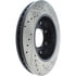 Centric 127.65101R Disc Brake Rotor Slotted Drilled Rotor