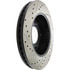 Centric 127.65130L Disc Brake Rotor Slotted Drilled Rotor