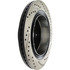 127.65133R by CENTRIC - Slotted Drilled Rotor