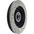 127.66016R by CENTRIC - Slotted Drilled Rotor