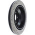 Centric 127.66052CR Disc Brake Rotor Sportstop Cryo Drilled & Slotted Rotor, Right