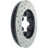 127.66056L by CENTRIC - Slotted Drilled Rotor