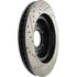 Centric 127.66069CL Disc Brake Rotor Sportstop Cryo Drilled & Slotted Rotor, Left
