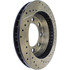 127.67024R by CENTRIC - Slotted Drilled Rotor