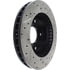Centric 127.67029CR Disc Brake Rotor Sportstop Cryo Drilled & Slotted Rotor, Right