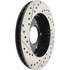 127.67039L by CENTRIC - Slotted Drilled Rotor