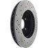 Centric 127.67042CL Disc Brake Rotor Sportstop Cryo Drilled & Slotted Rotor, Left