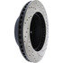 127.67045R by CENTRIC - Slotted Drilled Rotor
