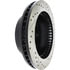 Centric 127.67046CR Disc Brake Rotor Sportstop Cryo Drilled & Slotted Rotor, Right