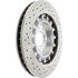 128.07004 by CENTRIC - Centric Premium OE Style Drilled Brake Rotor