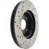 128.04002L by CENTRIC - Cross Drilled Rotor