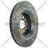128.07011 by CENTRIC - Premium OE Style Drilled Brake Rotor
